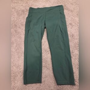 Green Lululemon Leggings